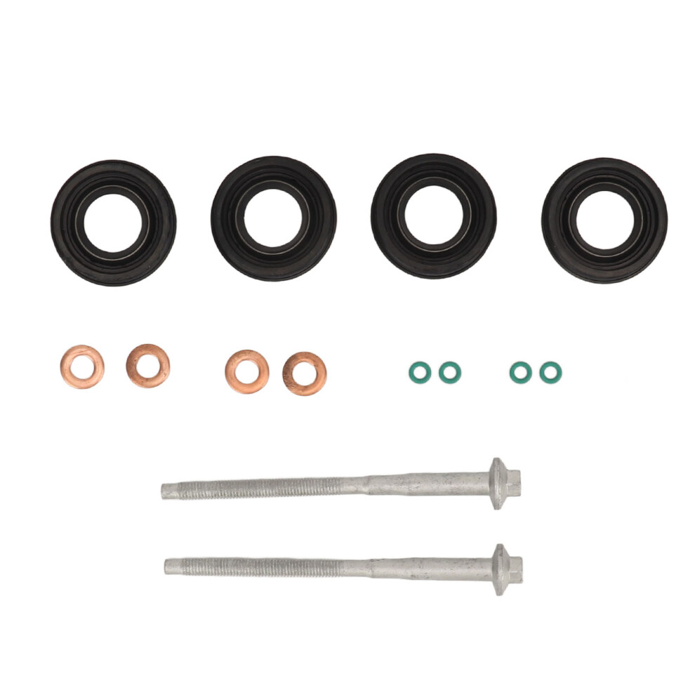 Fuel Injector Seal Washer O Ring Set Rubber Metal 9121376725470