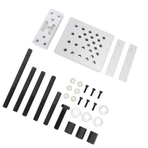 Universal Drill Press Support Plate Set 30 Ton Car 1