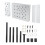Universal Drill Press Support Plate Set 30 Ton Car 9