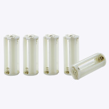 Zaklamp Cilindrisch 3 x AAA Batterij Plastic Ho