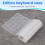 Capa protetora de silicone fina para teclado com N 7