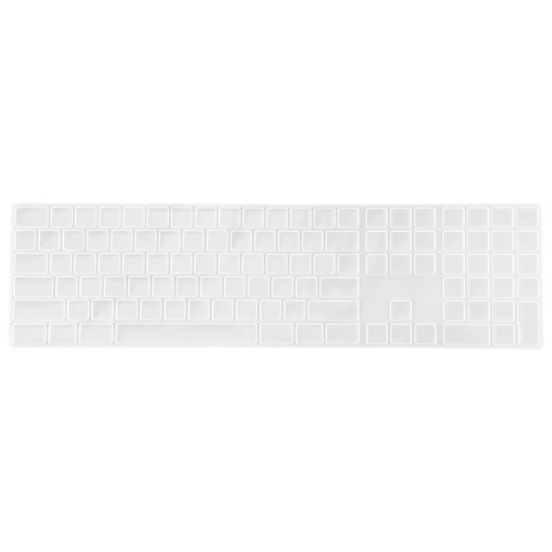 Capa protetora de silicone fina para teclado com N 2