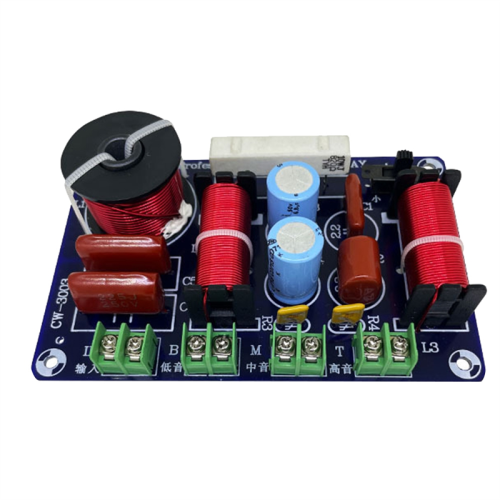 Hifi-luidsprekerfrequentiedeler crossoverfilter D