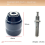 3/8-24UNF Gewinde 0,8mm-10mm Metall Bohrfutter Adap 5