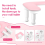 Bracciolo per manicure per unghie Tech: regolabile a forma di U 6