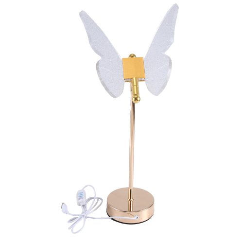 Lampe de bureau papillon, éclairage d'intérieur, bouton Home De 2