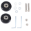 Σετ 2 ανταλλακτικών βαλιτσών αποσκευών 50X18mm 5