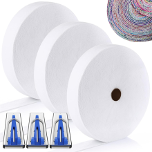 3 rollos de guata de mezcla de algodón de 75/150/230/300 yardas