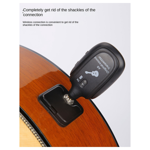 Bezdrôtový audio vysielač a prijímač gitara Pic 2