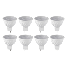 8 STÜCKE 7W MR16 DOB LED-Birne GU5.3 Sockel 6000k 580LM W