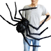 (50cm) Super Big Plush Spider For Halloween Party Decorations 30cm,50cm,75cm