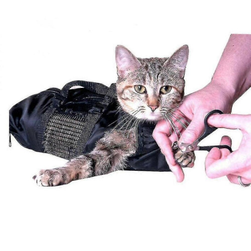 Cat Grooming Bathing Restraint Bag for Claw Nail Trimming
