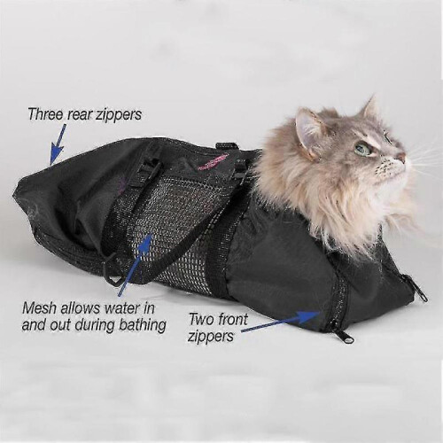 Cat Grooming Bathing Restraint Bag for Claw Nail Trimming 1