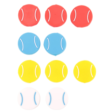 10 stuks tennisracket trillingsdempers vorm Racq