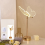 Lampe de table papillon USB 1800 mAh rechargeable Amb 7