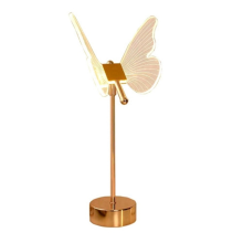 Lampe de table papillon USB 1800 mAh rechargeable Amb
