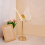 Lampe de table papillon USB 1800 mAh rechargeable Amb 4
