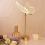 Lampe de table papillon USB 1800 mAh rechargeable Amb 5