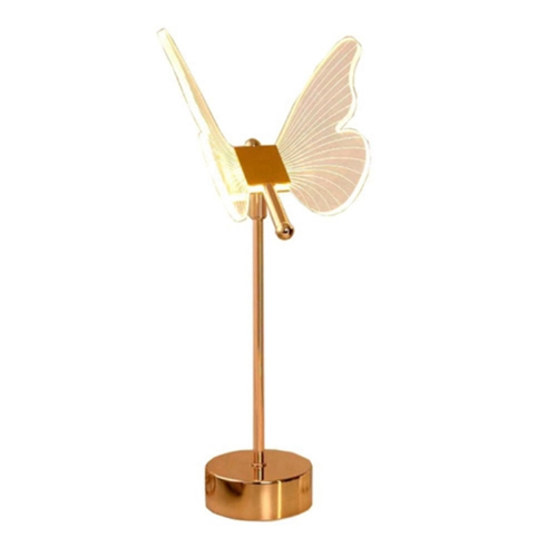 Lampe de table papillon USB 1800 mAh rechargeable Amb 1