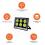 Proyector LED 500W IP65 Proyector exterior impermeable 6