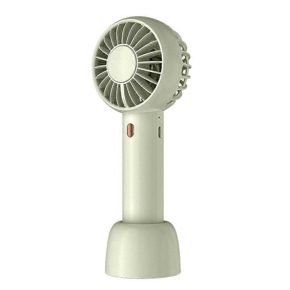 Handheld Fan Charging Mini Portable Desktop Office Usb Small Fan-Green