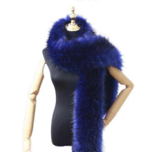 (COLOR 31) Women's Men's Extra Large Faux Fox Raccoon Fur Scarf Collar Stole Shawl