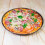 Set van 6 pizzaborden, rond diameter 20 cm, staal 6