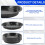 Set van 6 pizzaborden, rond diameter 20 cm, staal 3