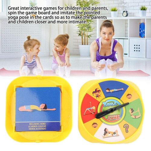 Jogo de cartas de posturas de ioga para flexibilidade e equilíbrio 2