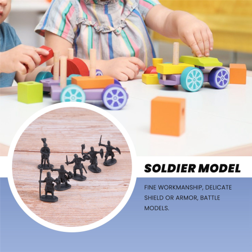 1:72 200/Set Plastic Oude Figuren Speelgoedsoldaatjes 2