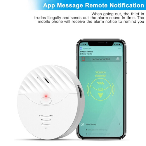 Tuya Smart WiFi Συναγερμός Πόρτας και Παραθύρου με Δονήσεις 2