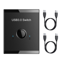 Seletor de comutador USB KVM HUB 3.0 para PC Key