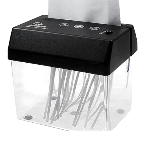 Distruggidocumenti elettrico portatile USB a batteria Opera