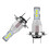 2Pcs H1 LED Lampen Motorrad Scheinwerfer 20000LM 600 9