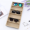 1 x Brillen-Displaybox mit 6 Fächern, Organizer zum Sortieren 7