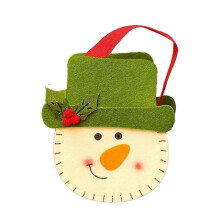 (style 1) Non-woven Christmas Apple Gift Bag Christmas Decoration Candy Bag