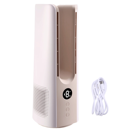 Ventilatore portatile senza pale - Mini refrigeratore ricaricabile 2