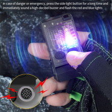 V20 sleutelhanger zaklamp 1000 lumen USB oplaadbaar