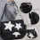 Borsa a tracolla da donna con design a stella e taglio regolabile 7