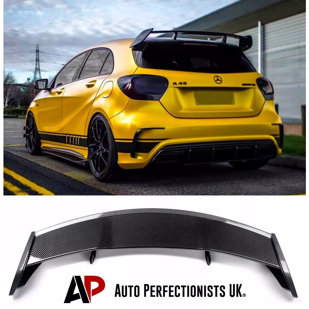 For Mercedes 'A45 Amg Style' A Class W176 Rear Boot Roof Spoiler 12-18 5061072660818