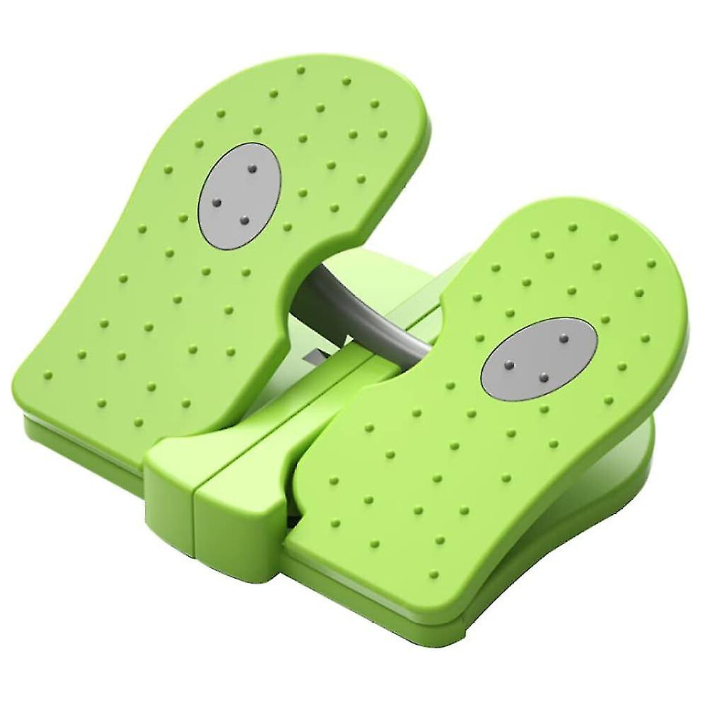 Gigbuff Cam Mini Stepper Under Desk Exerciser Foot Pedal Foldable Fitness Stair Stepper Pedal Exercisers Green