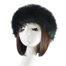(COLOR 29) Faux Fur Headband with Elastic for Women Winter Earwarmer Ski Cold Earmuff