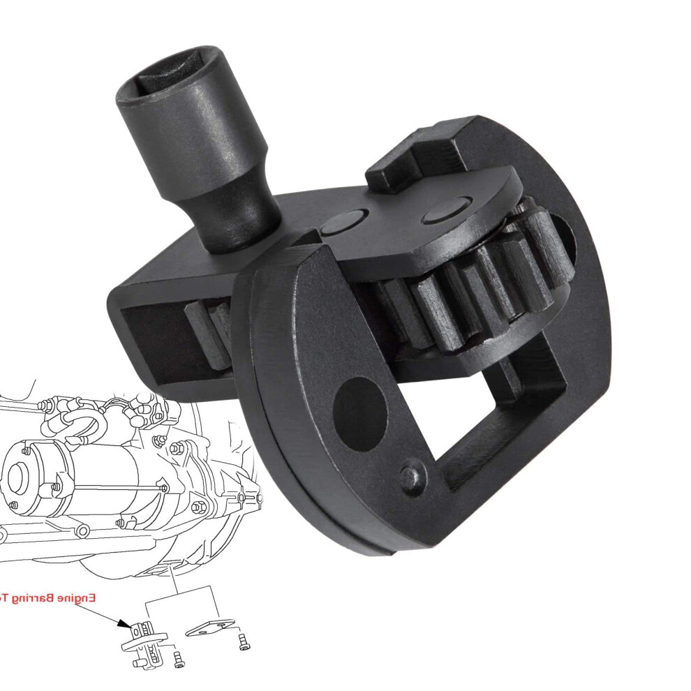 Engine Barring Tool Suitable For Detroit Diesel Dd13, Dd15, Dd16 Alternative To W470589046300 Or J46392 477169051257