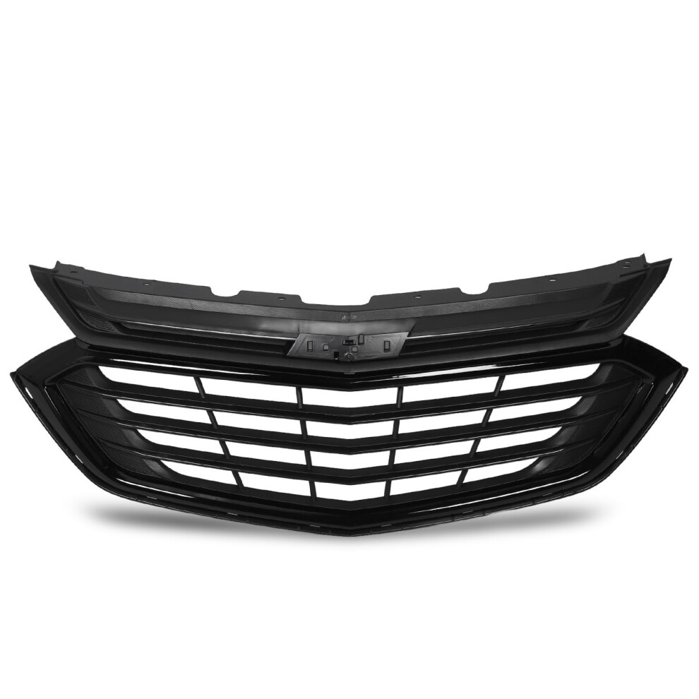 Front Bumper Upper Grill 84150736 Scratch Black 9121376727856