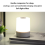 LED-Nachtlichter, dimmbar, USB-Lade-Desktop-Lam 4