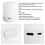 LED-Nachtlichter, dimmbar, USB-Lade-Desktop-Lam 3