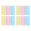 12 Rolls Colorful Mini Printing Paper Versatile 1