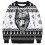 (M) Unisex Animal Print Crew Neck Ugly Christmas Xmas Pullover Sweatshirt 1