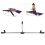 3 Bar Leg Stretcher 9 Hole Adjustable Leg Split 11