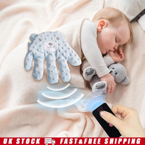 Automatic Patting Plush Sleep Soother for Infant Kids with Remote USB 2